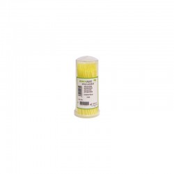 Bastoncillos Aplicadores Largos Fino Amarillo 100u*#